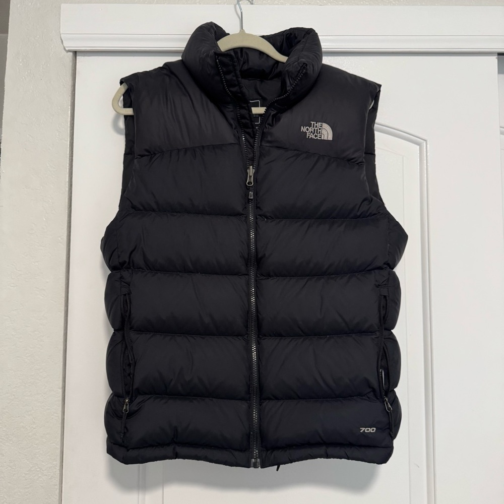 The North Face Down Puffer Vest Black size Small